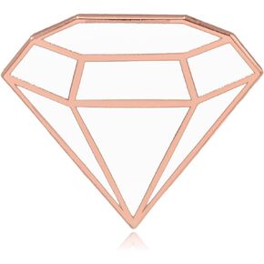 Diamond Hard Enamel Lapel Pin