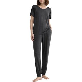 Latuza Women's Viscose Jogger Pants Lounge Pajamas Set