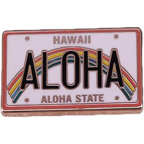 Brooch pin Badge "ALOHA" Rainbow Brooch enamel pin lapel pin brooch badge enamel accessories bag clothes animation element