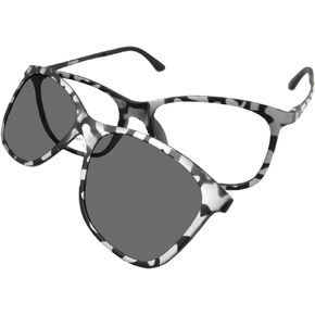Clip on Sunglasses 2 in 1 Magnetic glasses Polarized for Men Women…
