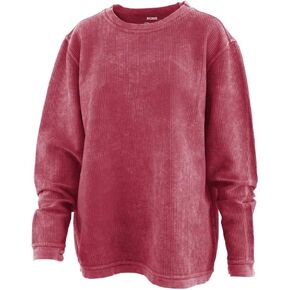 Women's Oversized Comfy Cord Knit Pullover Top