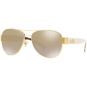 Coach Women's Hc7059 Aviator Sunglasses in Saudi Arabia