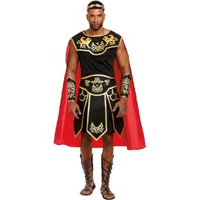 Dreamgirl Mens Julius Caesar Adult Costume, Roman Emperor Halloween Costume