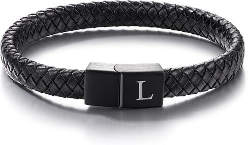 هدايا عيد الحب له - سوار أولي من الجلد الطبيعي هدايا فريدة للرجال/المراهقين in Kuwait