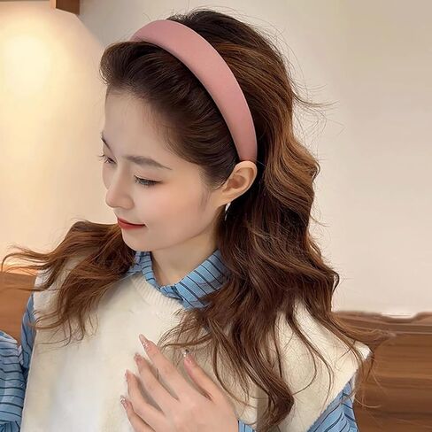 Velvet Wide Headbands for Women Soft Head Bands Diademas Para Mujer De Moda Hairbands for Women Girls Fashion No Slip Headband for Women Hairbands Hair Accessories in Saudi Arabia