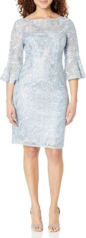Adrianna Papell Women's Sequin Guipure Lace Sheath in Saudi Arabia