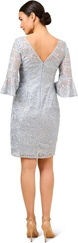 Adrianna Papell Women's Sequin Guipure Lace Sheath in Saudi Arabia