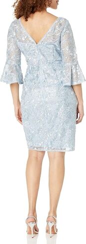 Adrianna Papell Women's Sequin Guipure Lace Sheath in Saudi Arabia
