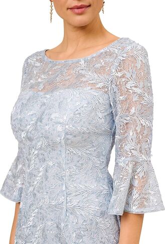 Adrianna Papell Women's Sequin Guipure Lace Sheath in Saudi Arabia
