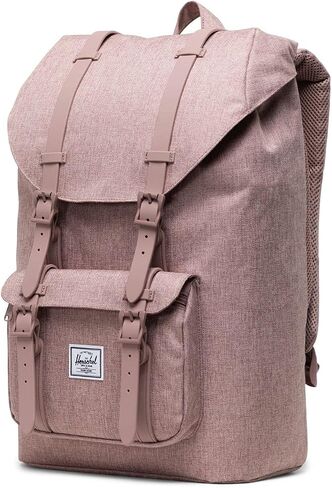 Herschel Supply Co. Little America Mid-Volume Ash Rose Crosshatch One Size in Saudi Arabia