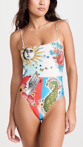 AGUA BENDITA Women's Kali One Piece Swimsuit in Saudi Arabia