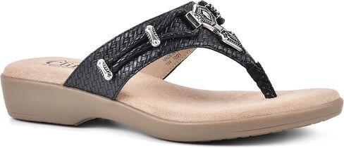 CLIFFS BY WHITE MOUNTAIN Women's Bailee Cushioned Flip Flop Sandal in Kuwait