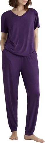 Latuza Women's Viscose Jogger Pants Lounge Pajamas Set in Saudi Arabia