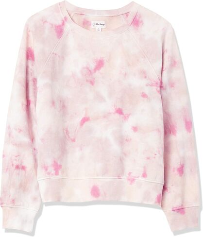 The Drop Women's Caroline Raglan Long-Sleeve Fleece Sweatshirt in Saudi Arabia
