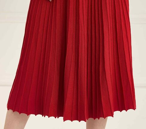 Women's Long Sleeve Sweater Dress Ankle Length Fall Dress Vneck Knit Winter Dress in Saudi Arabia