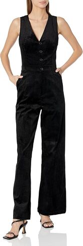 بايج جمبسوت دينيا للنساء بدون اكمام بطول كامل وارجل واسعة باللون الاسود in Kuwait