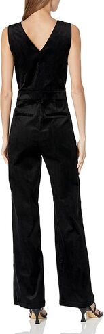 بايج جمبسوت دينيا للنساء بدون اكمام بطول كامل وارجل واسعة باللون الاسود in Kuwait