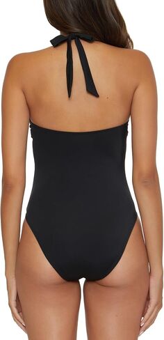 BCA by Rebecca Virtue Women's Standard Twist Front One Piece Swimsuit, Plunge V-Neck, Bathing Suits in Saudi Arabia