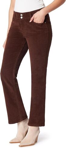 Angels Forever Young Women's Curvy Bootcut Mid-Rise Corduroy Pants (Available in Plus Size) in Kuwait