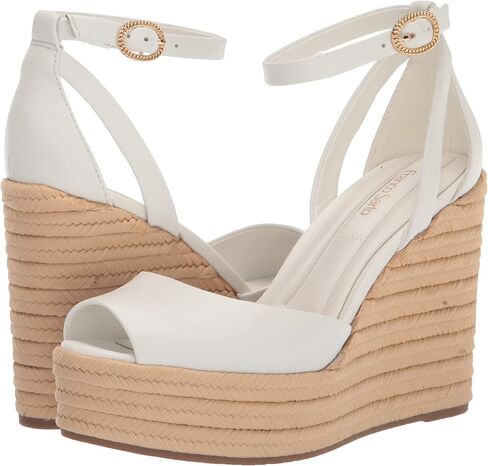 صندل نسائي من Franco Sarto Paige Espadrille بكعب عريض in Saudi Arabia