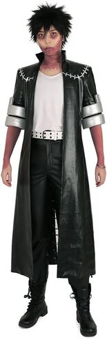 أزياء رجالية من miccostumes أزياء الأشرار الأنيمي التأثيرية أزياء المعركة الموحدة مجموعة سراويل معطف لحفلات الهالوين in Saudi Arabia