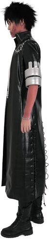 أزياء رجالية من miccostumes أزياء الأشرار الأنيمي التأثيرية أزياء المعركة الموحدة مجموعة سراويل معطف لحفلات الهالوين in Saudi Arabia