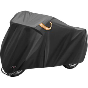 Extra-large Bike Covers for 2-3 bikes with Multi-functions: Waterproof Dustproof Rainproof cover for Electric Bike Mountain Bike Dirt Bike - Snowproof Bicycle cover with Anti-theft Lock Hole