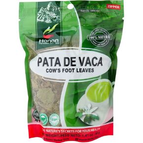 Hanan Peruvian Secrets Cow's foot Loose (Pata de Vaca) Leaf Tea | 100% All-Natural Bauhinia forficata Leaves from Peru | 1.41oz (40g)