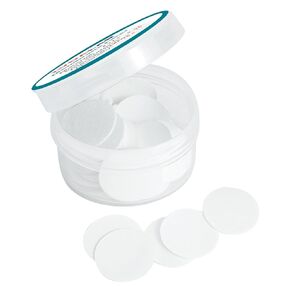 PTFE Membrane Filter, Hydrophilic Membrane Disc Filters, 50 mm Diameter, 0.22µm Pore Size,Pack of 100-Non Sterile