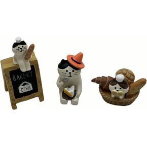 Miniature Cat Figurines Statue, Miniature Cat Statue,Cute Desk Accessories, Mini Things for Desk Decor,Home Decor, Cute Bedroom Decor,Smiski Figures for Shelf, Table, Desk,Garden