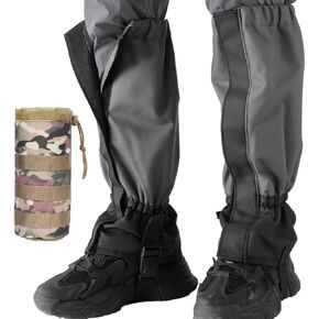 Gaiters for Hiking Boots, Waterproof & Adjustable Leg Protection for Weed Eating, Ideal Use as Tick Gaiters, Leg Gaiters