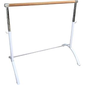 Ballet Barre Portable for Home I Adults & Children, Lightweight, Adjustable, White Ballet Bar, Freestanding Barre Equipment for Home - Perfect for Exercise, Balance & Flexibility