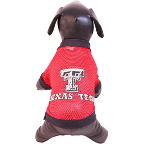 NCAA Texas Tech Red Raiders Athletic Mesh Dog Jersey