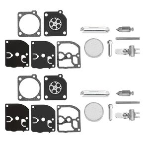 PATIKIL Carburetor Rebuild Kits, Gasket Diaphragm Repair Parts RB-39, for C1Q-H14 C1Q-H19 C1Q-H27 C1Q-H32 C1Q-M27 C1Q-M28 C1Q-M33 C1Q-W2A Engines Carb