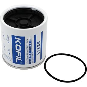 S3213 Fuel Water Separator Element, Marine Replacement Filter Elements, For Marine Outboard Motor Mercury, Mercruiser, Quicksilver, Yamaha, Replaces# 18-17928, 35-809097, 35-60494-1, 18-7932-1