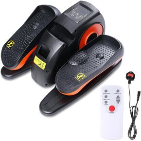 بانانا مدرب بيضاوي الشكل تحت المكتب، جهاز تدريب بيضاوي الشكل بدواسة السائر مع جهاز تحكم عن بعد، شاشة LCD لتمرين الساق، مدرب بيضاوي الشكل لصالة الألعاب الرياضية المنزلية in Kuwait