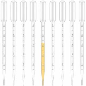 3ml Disposable Plastic Transfer Pipettes Resin Art, Resin Pouring Pipettes (5)