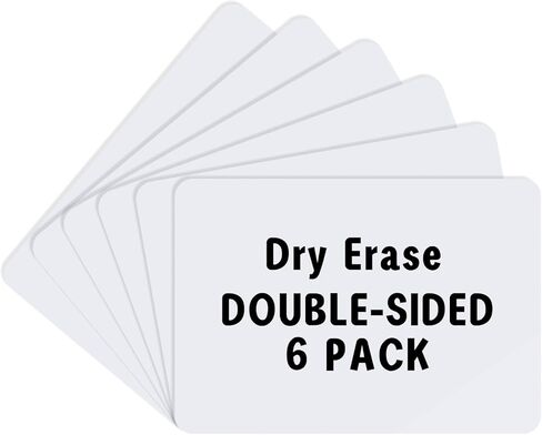 2 حزمة من الخطوط مقاس 9 × 12 بوصة وسبورة بيضاء فارغة للمسح الجاف | لوحات بيضاء صغيرة مزدوجة الجوانب للمعلمين والطلاب والمنزل والفصول الدراسية والمكتب in Kuwait