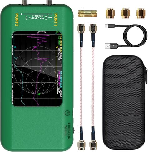 محلل شبكة ناقل BSIDE P5 10 كيلو هرتز - 1.5 جيجا هرتز محلل هوائي HF VHF UHF 3.98 بوصة شاشة تعمل باللمس 3000 مللي أمبير في الساعة يقيس معلمات S، نسبة الموجة الدائمة للجهد، المرحلة، التأخير، مخطط سميث، دعم تخزين البيانات in Kuwait