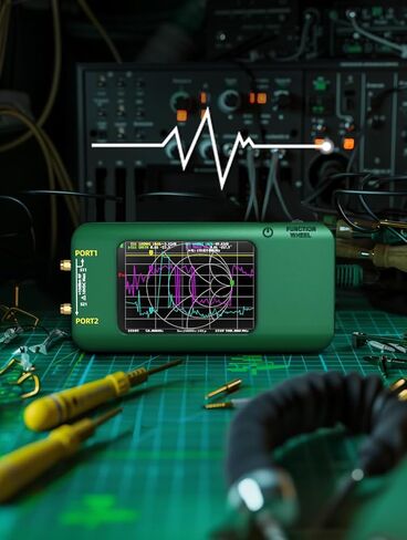 محلل شبكة ناقل BSIDE P5 10 كيلو هرتز - 1.5 جيجا هرتز محلل هوائي HF VHF UHF 3.98 بوصة شاشة تعمل باللمس 3000 مللي أمبير في الساعة يقيس معلمات S، نسبة الموجة الدائمة للجهد، المرحلة، التأخير، مخطط سميث، دعم تخزين البيانات in Kuwait