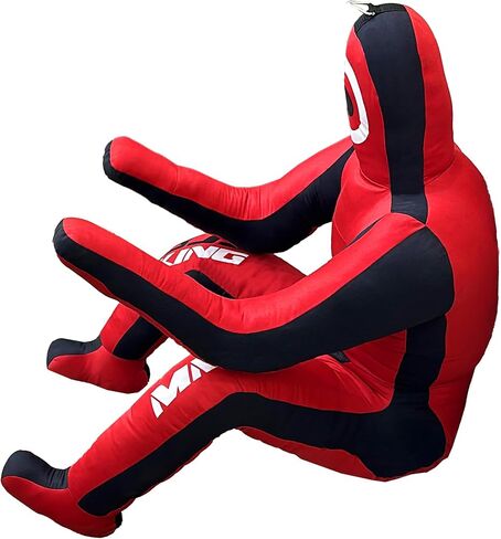Grappling Dummy for Adults, Unfilled Wrestling Dummy, Hanging Jiu Jitsu Dummy for BJJ, MMA, Judo, Karate, Martial Arts Dummy with Rope and Holder in Saudi Arabia