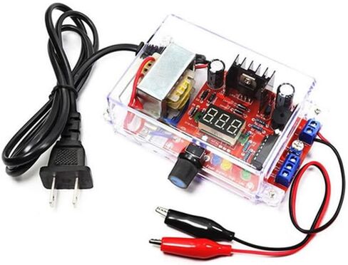 LM317 DIY Kit Adjustable Regulated Voltage 110V to 1.25V-12.5V Step-Down Power Supply Module PCB Board Electronic Kits in Saudi Arabia