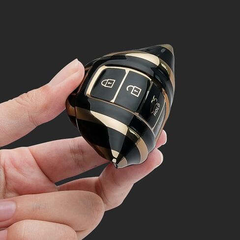 لسلسلة مفاتيح Hyundai Key Fob Cover مناسبة لعام 2019 2020 2021 Hyundai Fe Palisade Kona Elantra GT Veloster 4 5 أزرار حافظة مفاتيح ذكية (أخضر زيتوني، 5 أزرار) in Kuwait