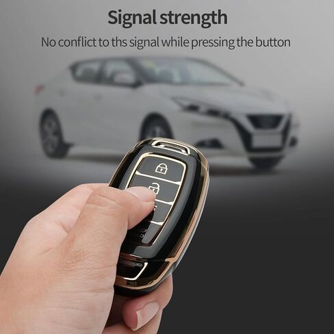 لسلسلة مفاتيح Hyundai Key Fob Cover مناسبة لعام 2019 2020 2021 Hyundai Fe Palisade Kona Elantra GT Veloster 4 5 أزرار حافظة مفاتيح ذكية (أخضر زيتوني، 5 أزرار) in Kuwait