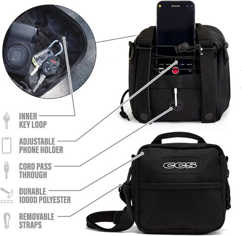 [CCS] طقم تزلج الطوارئ | الأجهزة، وأداة المقبض والتزلج، والمحامل، والشمع، وخيارات أربطة الأحذية | أساسيات رحلة التزلج | تتضمن حقيبة الأدوات مجموعة أدوات التزلج في حالات الطوارئ - فاخرة، باللون الأسود in Kuwait