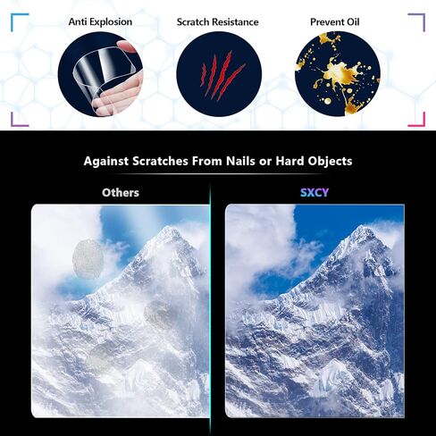 SXCY Fit for 2023 Toyota RAV4 Screen 8 Inch for 2023 RAV4 Screen 8 Inch,2 PCS Nano Soft Screen Protector Foils for 2023 RAV4 8 Inch, Touch Screen Protective Film for 2023 RAV4 GPS Stereo Screen,for 2023 Toyota RAV4 Accessories 8'' Navigation Display Scree in Saudi Arabia