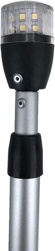 Pactrade Marine LED 28-43" All-Round Long White Stern Light Plugin Aluminum Pole Telescopic in Saudi Arabia