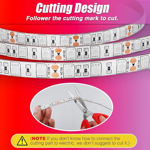 LED Boat Lights 32.8ft (2 Rolls of 16.4ft), LED Boat Strip Lights, Waterproof Boat Interior Light, Pontoon, Bass Boat, Kayak, Jon Boat, Cabin, Deck, Boat Navigation Lights(Red) in Saudi Arabia