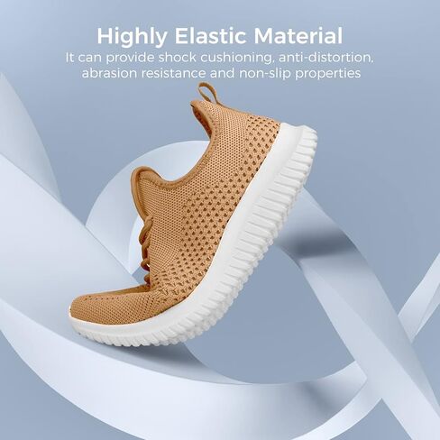 أحذية Flysocks سهلة الارتداء للنساء - أحذية رياضية عصرية للمشي غير قابلة للانزلاق، خفيفة الوزن وقابلة للتنفس، أحذية ركض شبكية مريحة in Kuwait