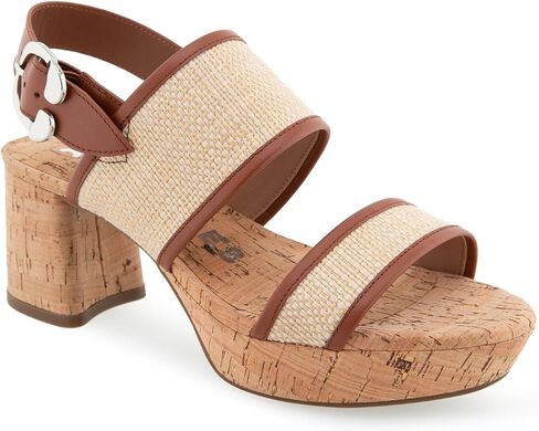 Aerosoles Women's Camera Platform Heeled Sandal in Saudi Arabia